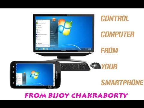 HOW TO CONTROL A COMPUTER USING A SMARTPHONE Video