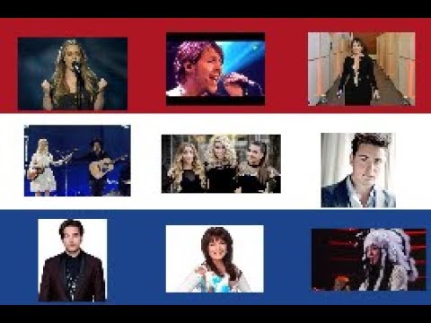 Top 9: Entries from The Netherlands at the Eurovision Song Contest 2010-2018