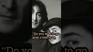 What were John Lennon&#39;s last words to Yoko Ono?