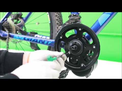 Bafang BBS01 Mittelmotor Umbau einfach und unkomliziert