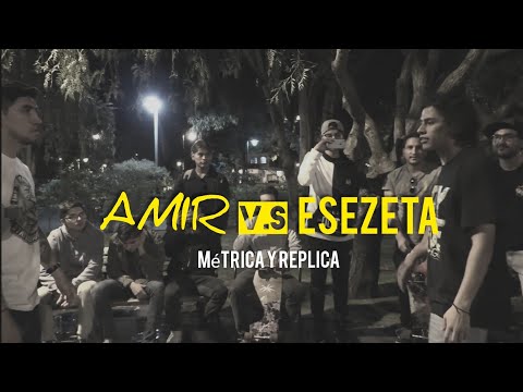 AMIR vs ESEZETA - Exhibición | Métrica y Replica 2020 | #labancadelparque