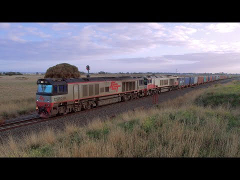 7922V SCT / SBR Dooen Container Train With CSR018 & CSR009 (1/6/2023) - PoathTV Australian Railways
