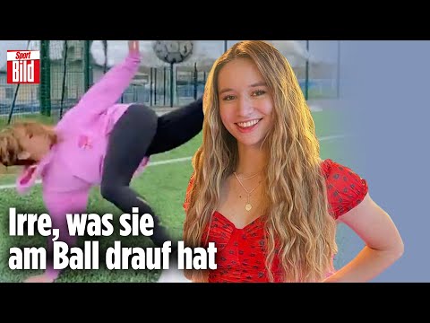 Lia Lewis ist Fußball-Freestyle-Weltmeisterin | Viral daneben