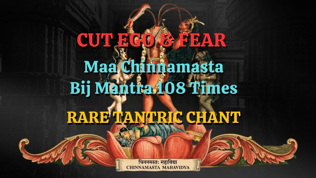 Maa Chinnamasta Beej Mantra 108 Times - 432 Hz - Sacred Tantric Chant
