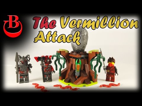 Lego Ninjago 70621 The Vermillion Attack Animation Build Review