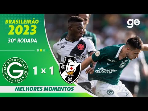 Gols e lances de Goiás x Vasco da Gama