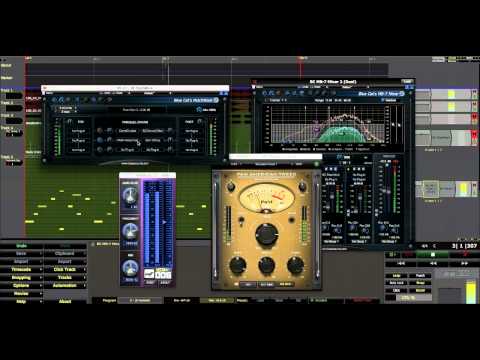 Blue Cat Audios PatchWork inside MB-7 Mixer