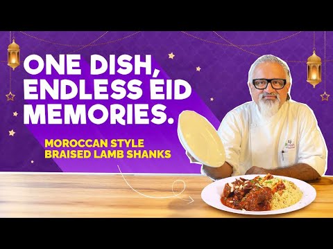 Celebrate Eid with Rich & Flavourful Moroccan Style Braised Lamb Shanks 🥩🍽️