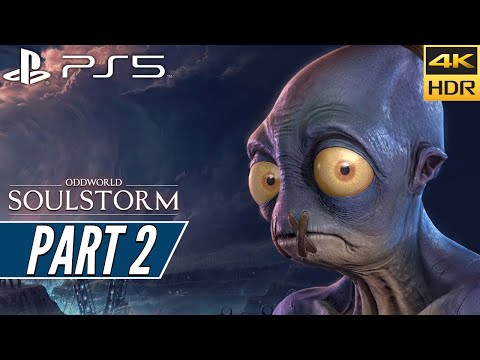 ODDWORLD: SOULSTORM (PS5) Walkthrough Gameplay 4K 60FPS HDR [PART 2] THE RUINS - No Commentary