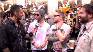 Dean Guitars Artist Eric Bass and Zach Myers of Shinedown Interview at 2013 NAMM.