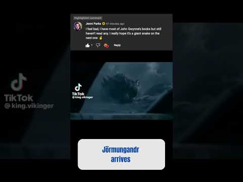 Jörmungandr arrives at sea #short #shorts #vikings