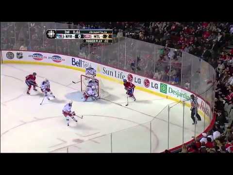 Montreal Canadiens Vs New York Rangers - 11/19/2011