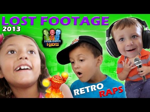 SKYLANDER BOY AND GIRL LOST FOOTAGE from 2013! ♫RAPS♫ + NEW Bonus Video