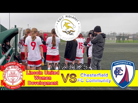 Lincoln United Women Development 1-2 Chesterfield FC Community, East Midlands WFL, 30/11/2025