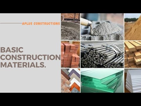 Basic Construction Materials for a building|| #civil #materials #construction #building #engineering