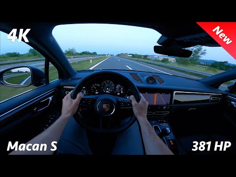 Porsche Macan S 2023 – Sunset POV Testfahrt in 4K (2,9 V6 – 381 PS)