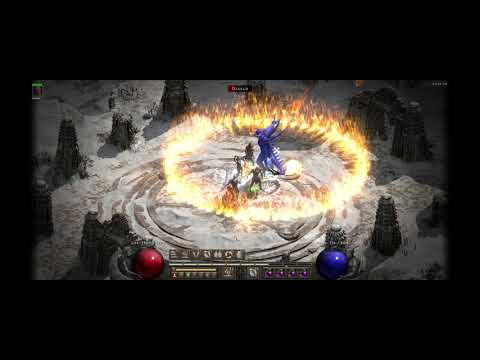 Diablo Clone & 2/3 Ancients Kill in 7.43 Seconds - Level 96 Javazon #dclone #d2r