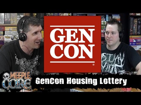 MeepleCore Podcast EP1 - GenCon Housing Lottery