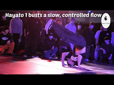 Hayato 1 busts a controlled powerful style at The Jam 2022