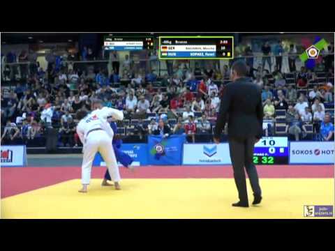 Judo 2016 European Championships Cadets: Ballhaus (GER) - Kopasz (HUN) [-48kg] bronze
