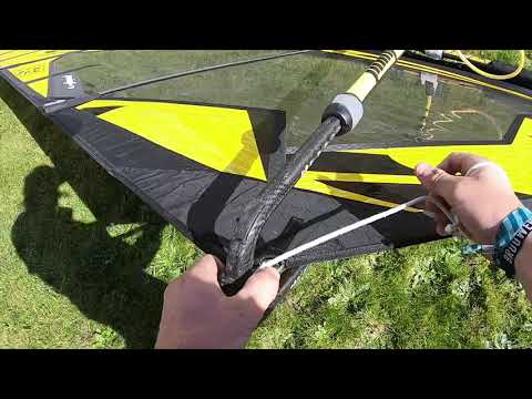 Rig your Slash Freestyle Sail with Yentel Caers!