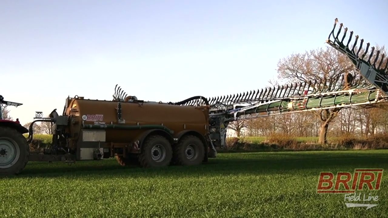 BRIRI Field-Line hígtrágya tartálykocsik – prémium kivitel precíziós trágyakezeléshez