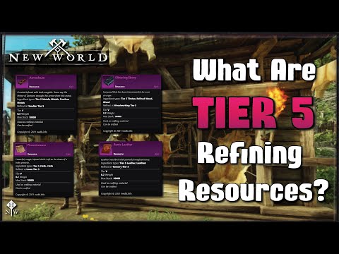 , title : 'New World - Tier 5 Refining Resources are SO IMPORTANT (How, why, legendary materials) - nwhub.gg'