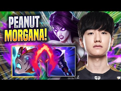 PEANUT IS SO GOOD WITH MORGANA! - GEN Peanut Plays Morgana JUNGLE vs Poppy! | Season 2022