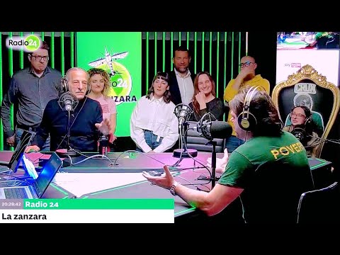 Filippo Champagne, Nevio Lo Stirato e Annarita Briganti - La Zanzara 20.3.2024