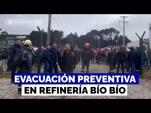 Alarma: Evacuación preventiva de trabajadores en Refinería Bío Bío por falla en unidad de cracking