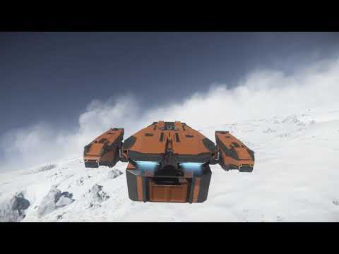 Star Citizen  3.14 - Banu Defender and Argo Cargo, landing drills, sight seeing.