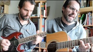 Bank of The Dead - Roy Harper (cover + guitar tutorial)