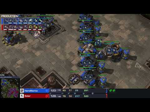 Epic Game 4 HeroMarine Vs Solar! 20 TANKS?!?!?!