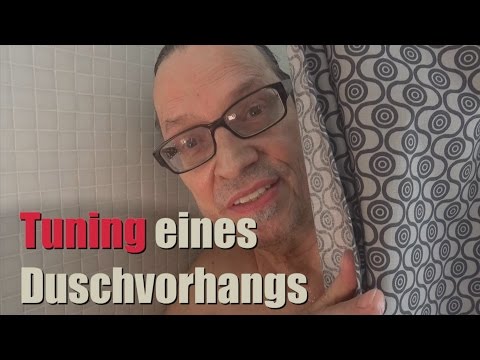 Duschvorhang von IKEA optimieren - DIY - Für angenehmste Dusch-Erlebnisse am Morgen und am Abend