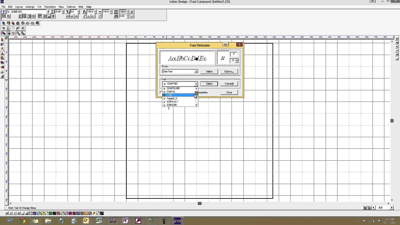 Ioline Design: Single Line Fonts