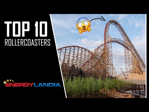 TOP 10 Rollercoasters - Energylandia
