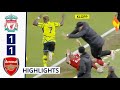 Liverpool vs Arsenal (1-1) HIGHLIGHTS: Klopp Fell & Salah GOLAZO!