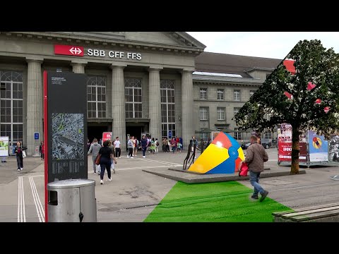 UMFRAGE: Die Zukunft des Bahnhofsgebiets in Biel / TeleBielingue