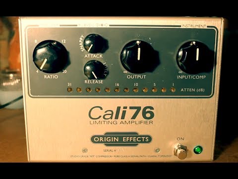 Origin Effects Cali76-TX Limiting Amplifier Reissue 2019 - Silver image 9