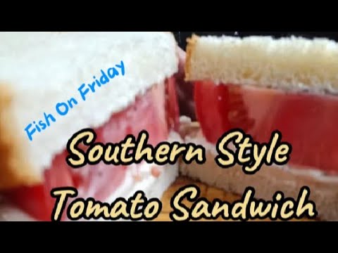 Simple Southern Tomato Sandwich " Perfection "