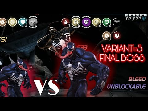 Venom Vs Venom | Variant#5 Final boss |Mcoc