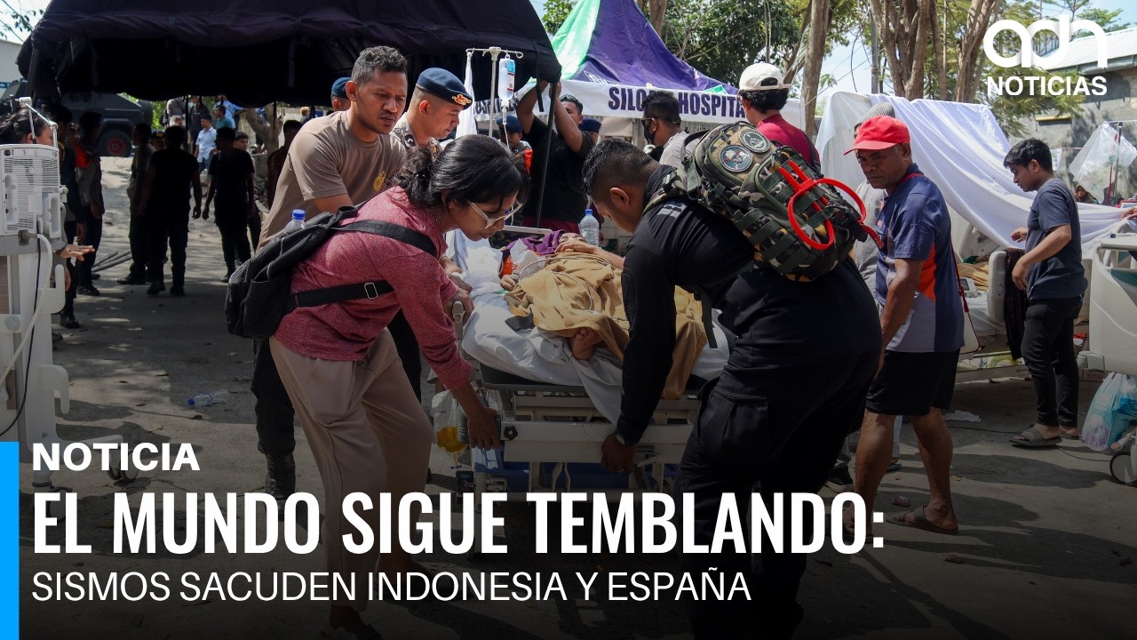 El mundo sigue temblando: sismos sacuden Indonesia y España