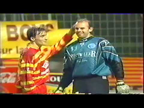 RC Lens vs RC Strasbourg, Division 1 1997/98, 18è...