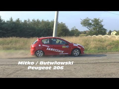 4 Runda RPŚ 2018 - Gorzyce - Michał Mitko / Szymon Butwiłowski - Peugeot 206