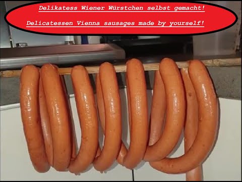 Delikate Wiener Würstchen einfach selbst gemacht!