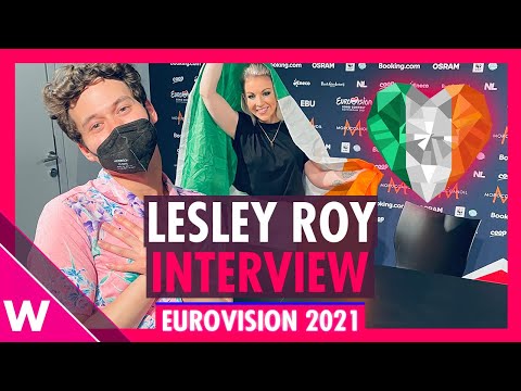 Lesley Roy "Maps" (Ireland) Interview @ Eurovision 2021 second rehearsal