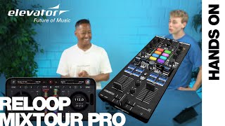 Video thumbnail for Hands On: Reloop Mixtour Pro (feat. DJ Angelo) | All-In-One 4-Deck DJ-Controller by Elevator DJ