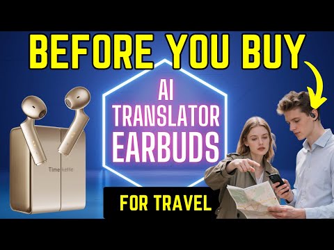 Instant Translation! | 5 Best AI Translator Earbuds FOR TRAVEL | Understand Any Language Live