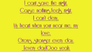 Caught up in you lyrics (on screen)-Cassi Thomson