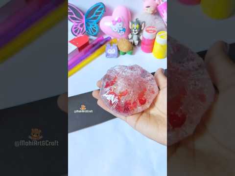 💖 DIY viral water squishy ✨ #squishy #diysquishy #diy #crafts #craft #diycrafts #papercraft #cute